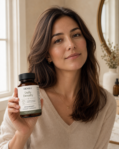 Denra Daily Density — Transparent Hair Growth Formula